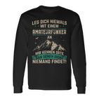 Amateur Radio Radio Amateur Radio Langarmshirts