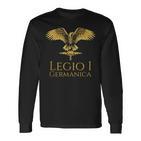 Ancient Roman Legion Legio I Germanica Spqr Aquila Langarmshirts