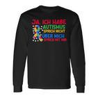 Autism Autist Autisten Langarmshirts