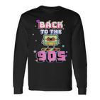 Back To The 90S 90Er Jahre Kleidung Kostüm Outfit S Langarmshirts