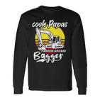 Bagger Papa Baggerfahrer Langarmshirts