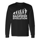 Bagpiper Evolution Langarmshirts