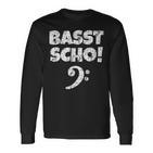 Bass Scho Vintage Bassist S Langarmshirts