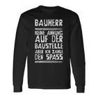 Bauherr Eigenheim Und Hausbau Langarmshirts