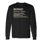 Bernd Anders Als Die Anderen Bahnbrechend Intelligent Langarmshirts