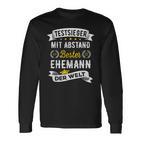 Best Husband Der Welt Test Winner Slogan Langarmshirts