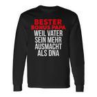 Bester Bonus Papa Weilater Sein Mehr Ausmacht Als Dna Langarmshirts