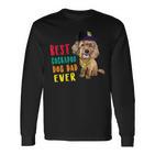 Bester Cockapoo Hund Papa Aller Zeitenatertag Lustiger Kapuzenjacke Langarmshirts