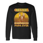 Bester Erdmännchen Papa Everatertag Erdmännchen Langarmshirts