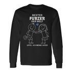 Bester Furzer Der Welt Upps Ich Meineater Papaatertag Langarmshirts