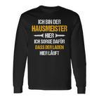 Bester Hausmeister Best Caretaker Langarmshirts