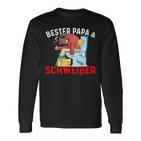 Bester Papa & Schweißer Langarmshirts