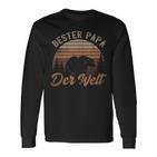 Bester Papa Der Welt Bester Papa Der Welt Ret S Langarmshirts