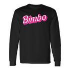 Bimbo Langarmshirts