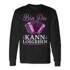 Bin Da Kann Losgehen Styrian Harmonica Squeeze S Langarmshirts