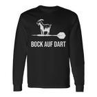 Bock Auf Dart Darts Langarmshirts