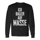 Bodybuilder Ich Baller Auf Mass Pumper Langarmshirts