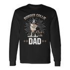 Border Collie Hund – Border Collie Dad Langarmshirts