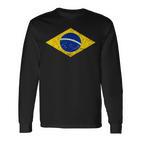 Brazil Flag Brazilian Costume Brazilian Carnival Langarmshirts