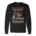 Builder & Digger Driver 40Th Birthday Langarmshirts