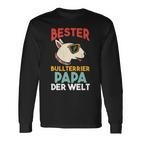 Bull Terrier Bull Terrier Dad Langarmshirts