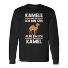 Camel Langarmshirts