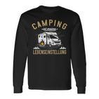 Camping Life Attitude Camper Van & Camper Langarmshirts