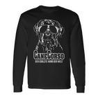 Cane Corso Italiano Cool Dog Langarmshirts