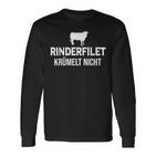 Cattle Fillet Krümelt Nicht Langarmshirts