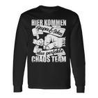 Chaos Team Papa Und Sohn Werdenderater Papa Loading Langarmshirts