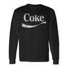 Coca-Cola Distressed Original Logo Langarmshirts