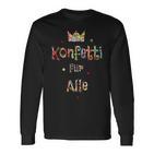 Confetti For All Fun Fancy Dress Carnival Confetti Langarmshirts