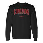 Corleone Italien Stadt Langarmshirts