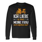 Cycling Ich Liebe Es Wenn Meine Frau Mich Radfahren Lässt Langarmshirts