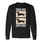 Dachshund Online Dog Owners S Langarmshirts