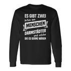 Darmstädter Stadt Darmstadt Saying Langarmshirts