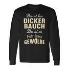 Das Ist Kein Dicker Bauch Saying For Men Langarmshirts