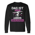 Das Ist Mein Handstand Gymnast Langarmshirts