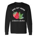 Das Ist Mein Strawberries Costume Langarmshirts