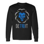 Detroit 313 Lion Langarmshirts