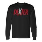 Dexter Splatter Logo Langarmshirts