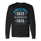 Die Bestenäter Werden Zum Papa Papaatertag Befördert Kapuzenjacke Langarmshirts