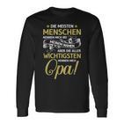 Die Meisten Menschen Nennen Mich Bei Mein Namen Opa Langarmshirts