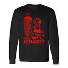 Doner Kebab Doner Shop With Scharf Langarmshirts