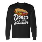 Doner Macht Schönen Kebap Saying Black S Langarmshirts