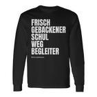 I Dötzchen Papa Begleitung Einschulung Langarmshirts