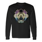 Drum And Bass Fan Item Dj Astronaut Version Langarmshirts