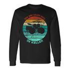 Drum Drum Drum Ich Bin Dann Mal Im Keller Vintage Langarmshirts