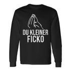 Du Kleine Ficko Italy Gesture Langarmshirts