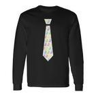Easter Bunny Tie Happy Easter Boys Langarmshirts